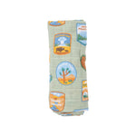 Swaddle Blanket - National Park Patches