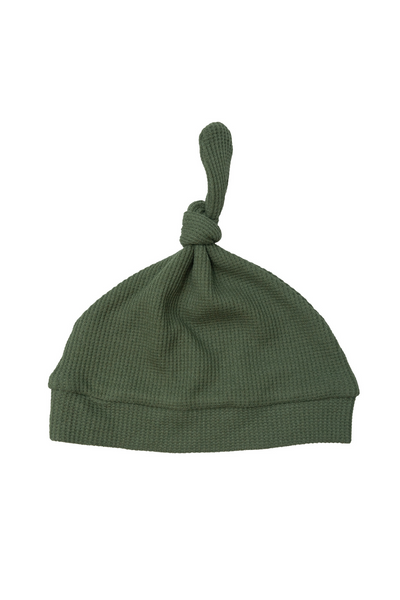 THERMAL KNOT HAT - CHIVE