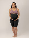 Seamless Bamboo Maternity Thigh Saver | Black