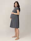 Universal Labor & Delivery Gown | Grey Heather