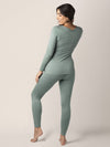 Jane Nursing Pajama Set | Sage