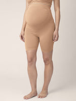 Seamless Bamboo Maternity Thigh Saver | Beige