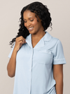 Clea Bamboo Short Sleeve Pajama Set | Mist