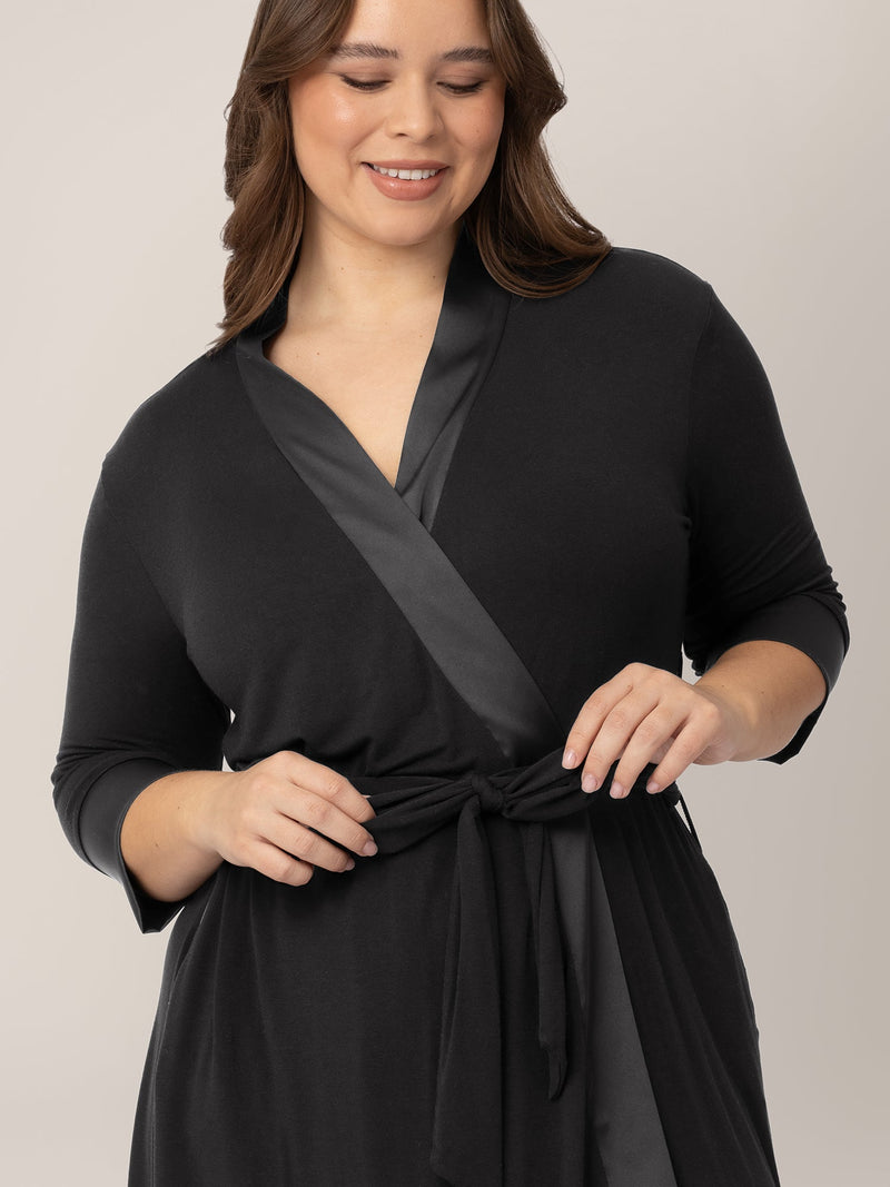 Emmaline Robe | Black