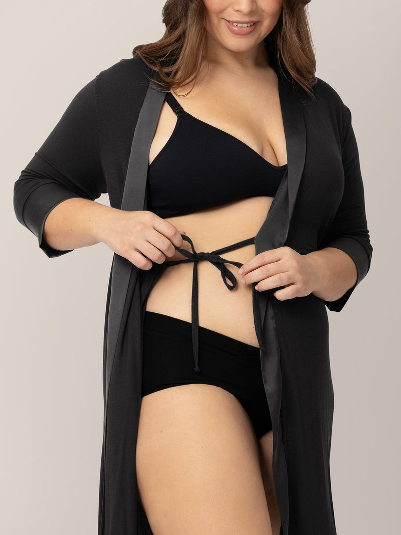 Emmaline Robe | Black