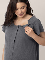 Universal Labor & Delivery Gown | Grey Heather