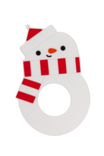SNOWMAN SILICONE TEETHER