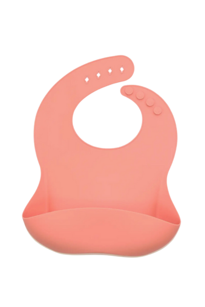 SILICONE BIB - GUAVA