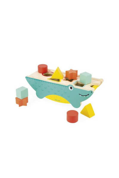 SHAPE SORTING CROCODILE