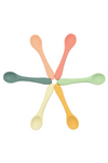SILICONE BABY SPOONS - GUAVA