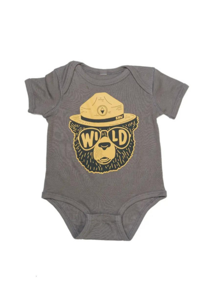 WILDBEAR ONESIE - CHARCOAL