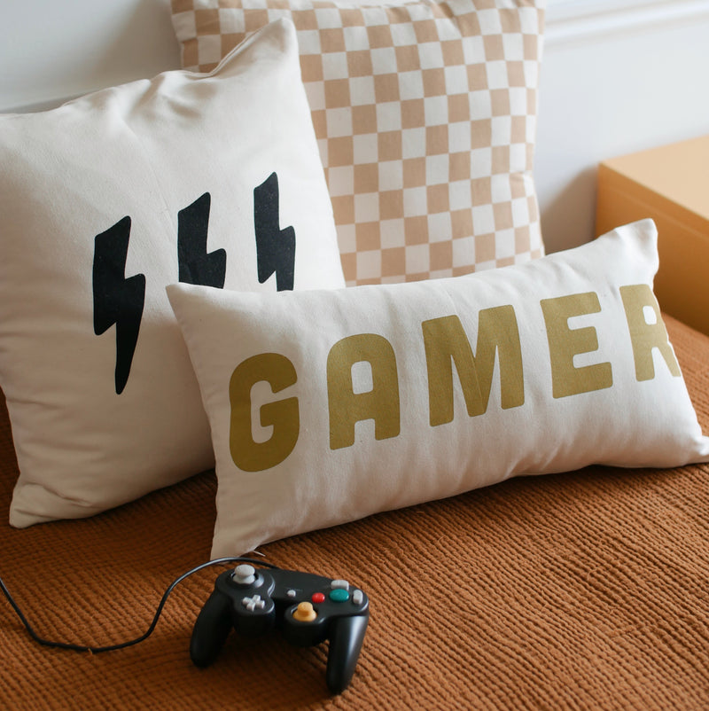 gamer lumbar pillow cover