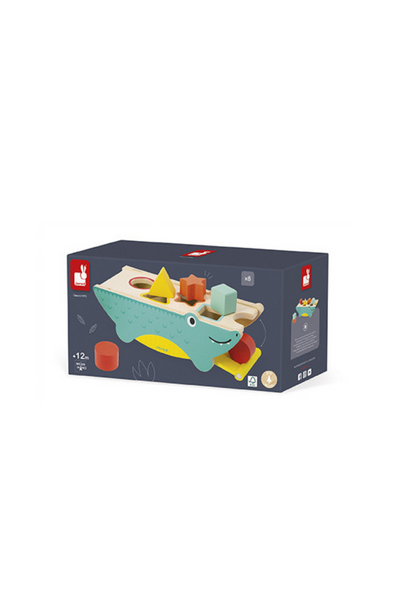 SHAPE SORTING CROCODILE