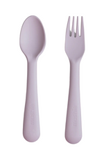 FORK + SPOON SET - SOFT LILAC