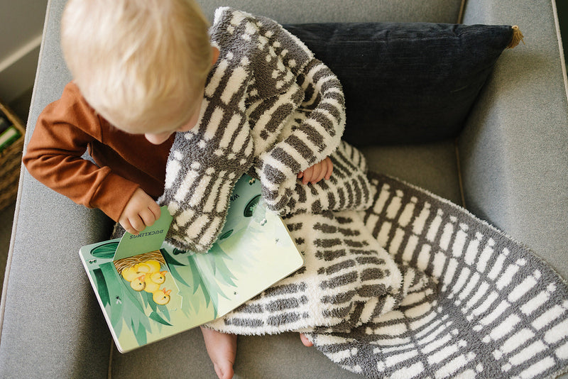 Grey Plush Blanket