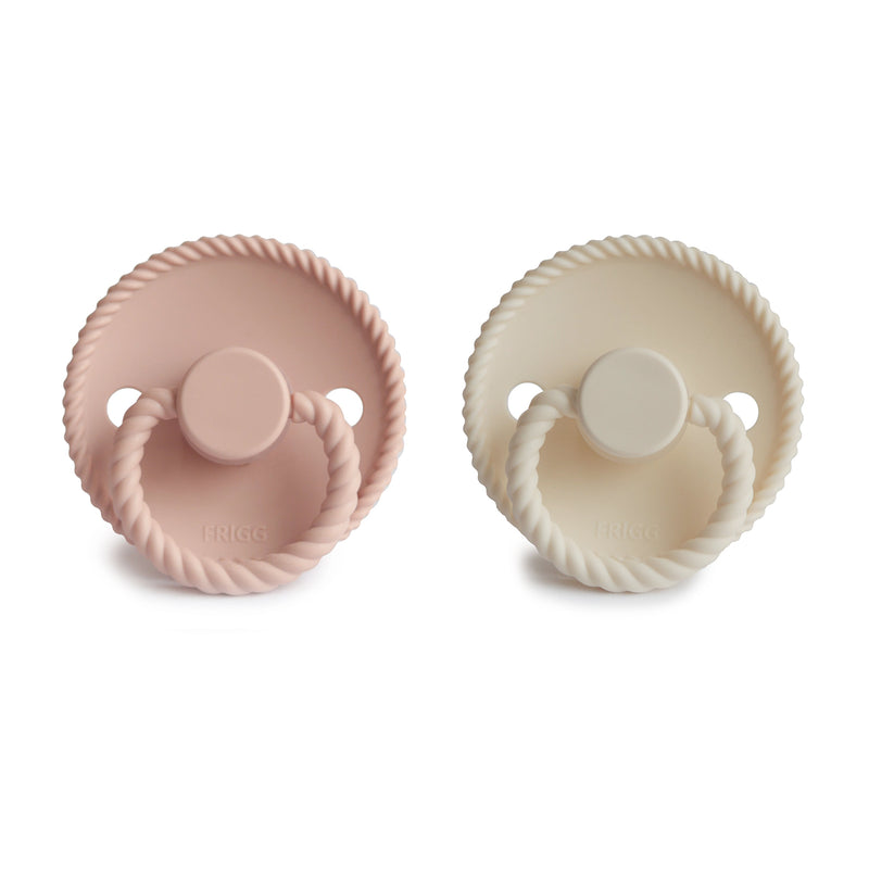 FRIGG Rope Silicone Pacifier 2-Pack