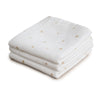 Organic Cotton Muslin Cloths 3-Pack