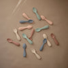 Silicone Toddler Starter Spoons 2-Pack