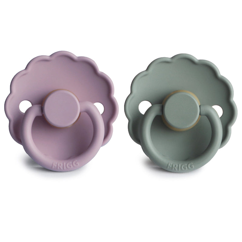 FRIGG Daisy Natural Rubber Pacifier 2-Pack