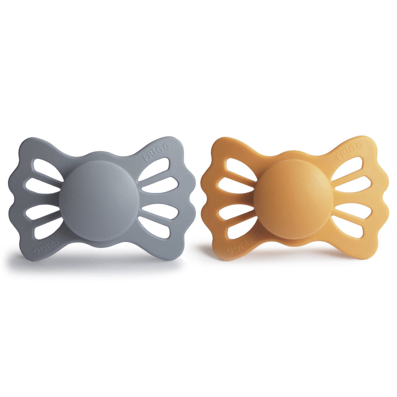 FRIGG Lucky Symmetrical Silicone Pacifier 2-Pack (6-18 Months)