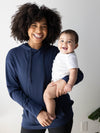 Bamboo Maternity & Nursing Hoodie | Navy