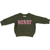 Olive Merry French Terry Crew Neck