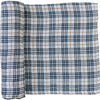 Vintage Plaid Muslin Swaddle Blanket