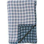 Vintage Plaid + Navy Plaid Twin Muslin Quilt