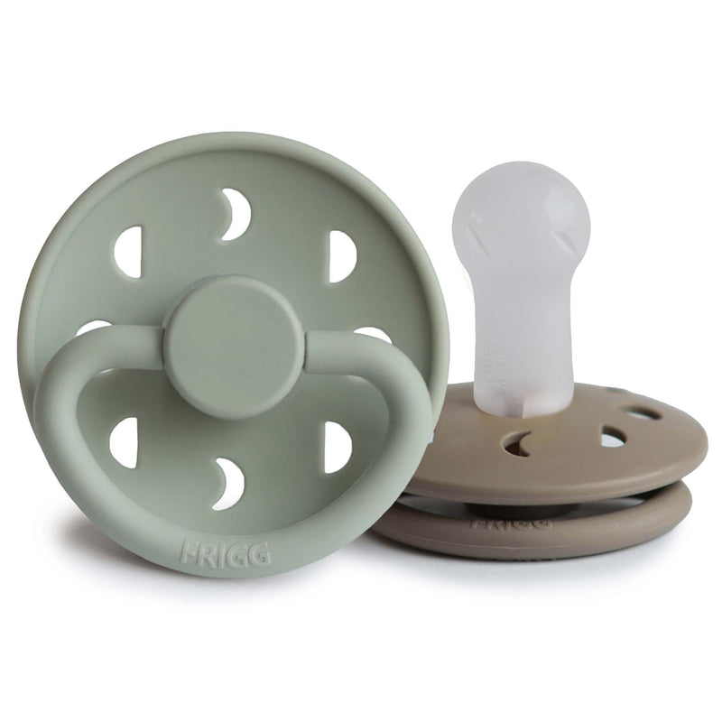 FRIGG Moon Silicone Pacifier 2-Pack