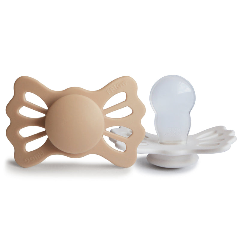 FRIGG Lucky Symmetrical Silicone Pacifier 2-Pack (6-18 Months)