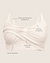 Sublime® Bamboo Hands-Free Pumping Lounge & Sleep Bra | Twilight