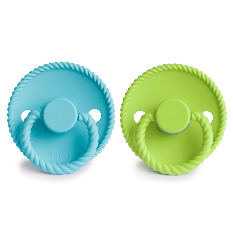 FRIGG Rope Silicone Pacifier 2-Pack