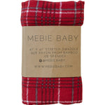 Red Plaid Stretch Swaddle