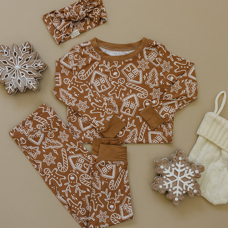 Gingerbread Bamboo Cozy Set