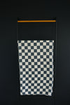 Charcoal Checkered Muslin Swaddle Blanket