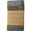 Navy Floral Bamboo Stretch Swaddle