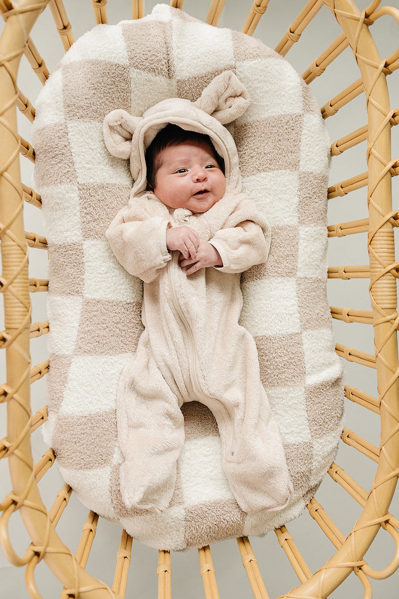 Fleece Bear Hooded Zipper