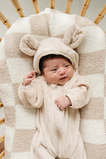 Fleece Bear Hooded Zipper