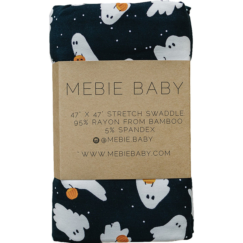 Ghosts Bamboo Stretch Swaddle