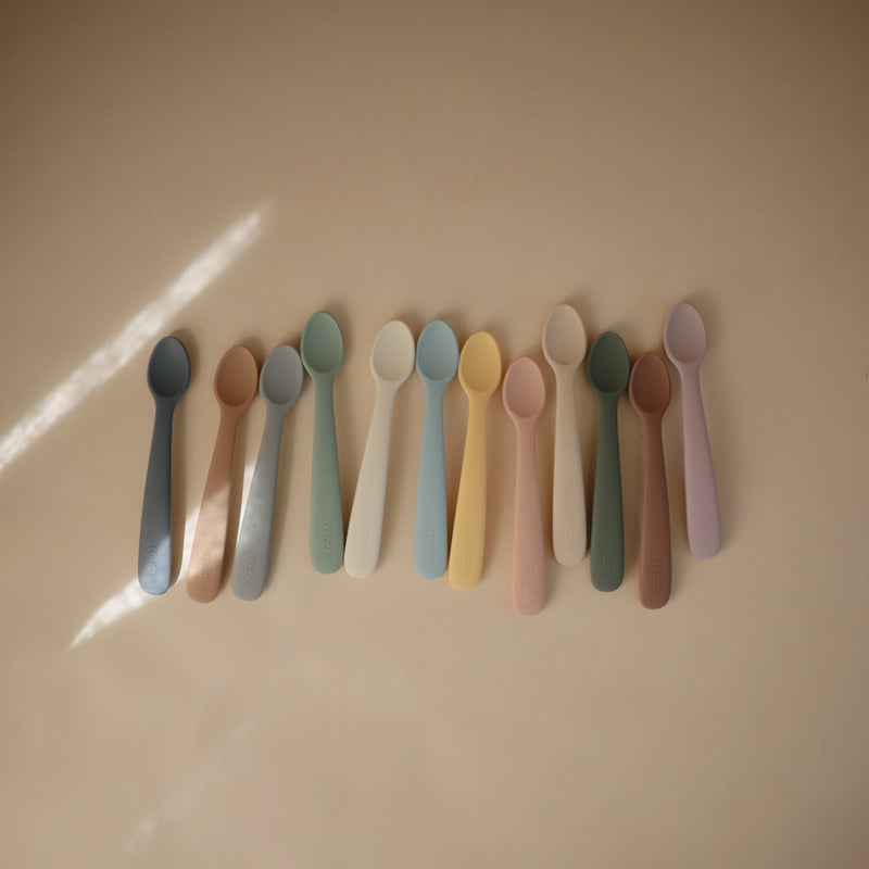 Silicone Feeding Spoons 2-Pack