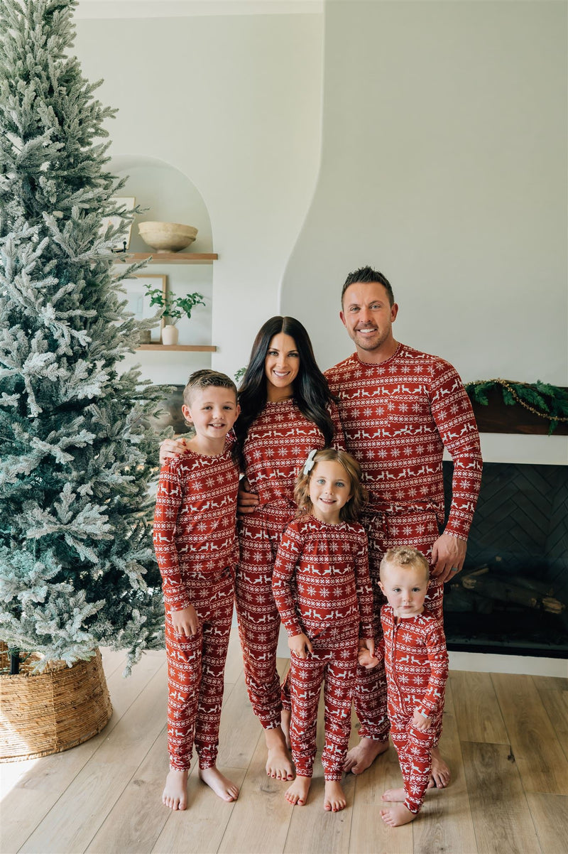 Fair Isle Bamboo Two-piece Cozy Set