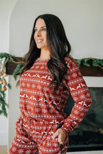 Fair Isle Bamboo Two-piece Cozy Set (Women)