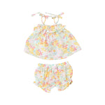 Ruffle Top & Bloomer - Spring Meadow