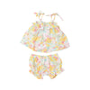 Ruffle Top & Bloomer - Spring Meadow