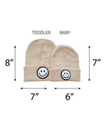 Smiley Beanie | Beige