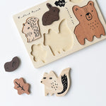 Wooden Tray Puzzle - Woodland Animals - 2nd Edition