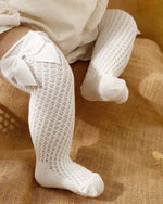 Cotton Lace Socks | White