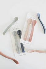 SILICONE SPOON SET - SUN
