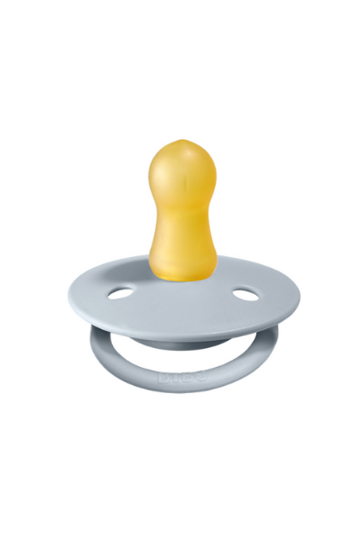 BIBS DE LUX LATEX PACIFIER (2 PACK) - BABY BLUE