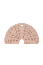RAINBOW + RAYS TEETHER - MAHOGANY ROSE